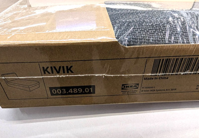 Ikea KIVIK Chaise Lounge Section Cover Slipcover HILLARED ANTHRACITE New in Box!