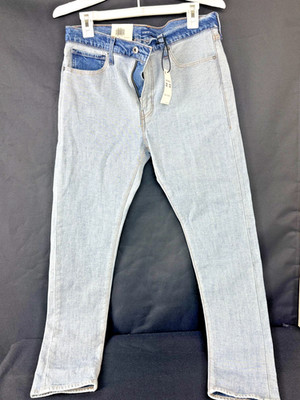 Levi s Men s Jeans 510 Skinny Made & Crafted Stretch Inside Out 32x32 Blue Tab!