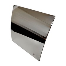 Bathroom Extractor Fan Cover - Chrome