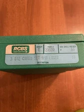 RCBS 20509 3-Die Carbide Reloading Die Set for 9MM Luger