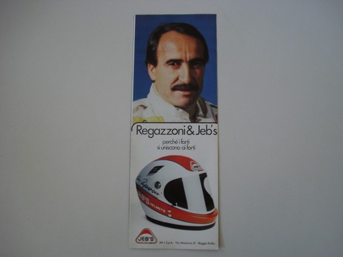 advertising Pubblicità 1980 CASCO JEB'S e CLAY REGAZZONI | eBay