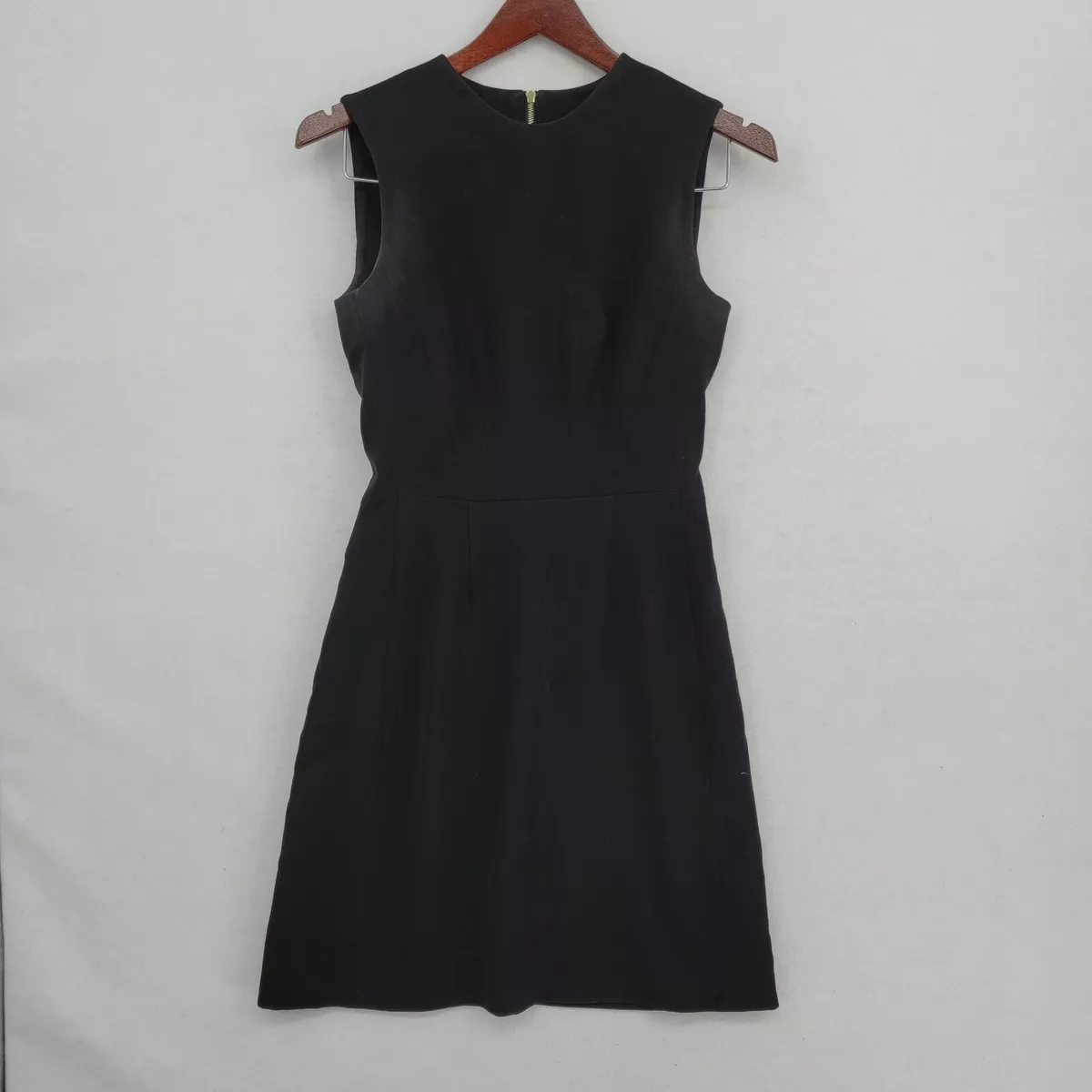 Louis Vuitton Uniformes Women's Black Sleeveless Dress Size 38 Polyester  Viscose