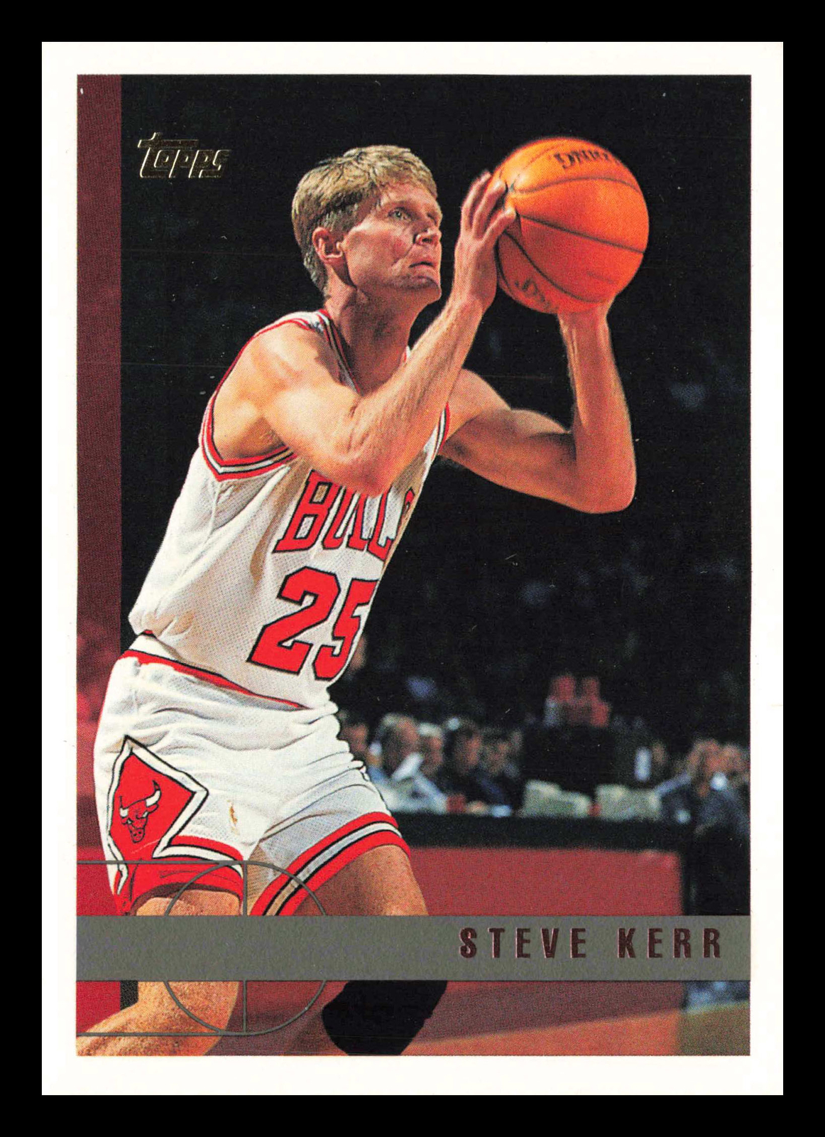Steve Kerr #80 1997-98 Topps Chicago Bulls Basketball