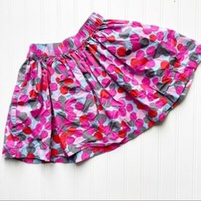 Girl's Hanna Andersson Sz 130 Pink Polka Dot Pull On Skirt