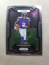 2023 Panini Prizm Football Jordan Addison Rookie Base #368