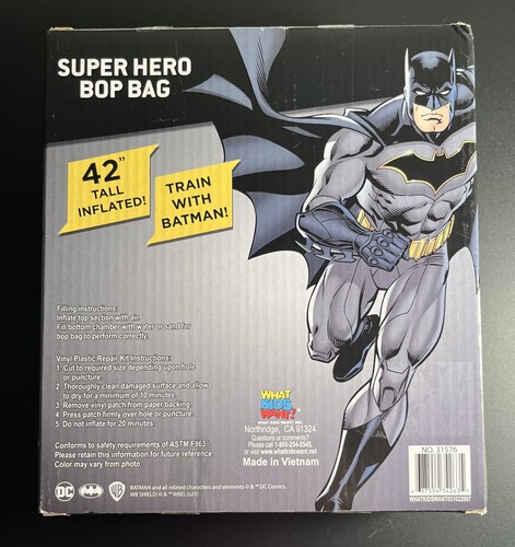 DC Comics Batman Super Hero Bop Bag 42" mit Reparaturset - Bild 2 von 3