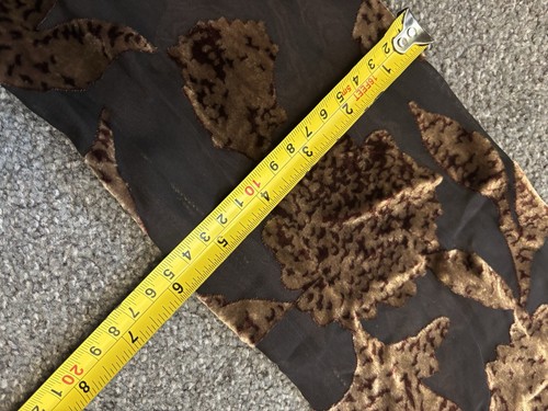 Vintage Jaeger Women’s Brown Mesh Floral Blouse Size Unknown See Measurements - Picture 19 of 24