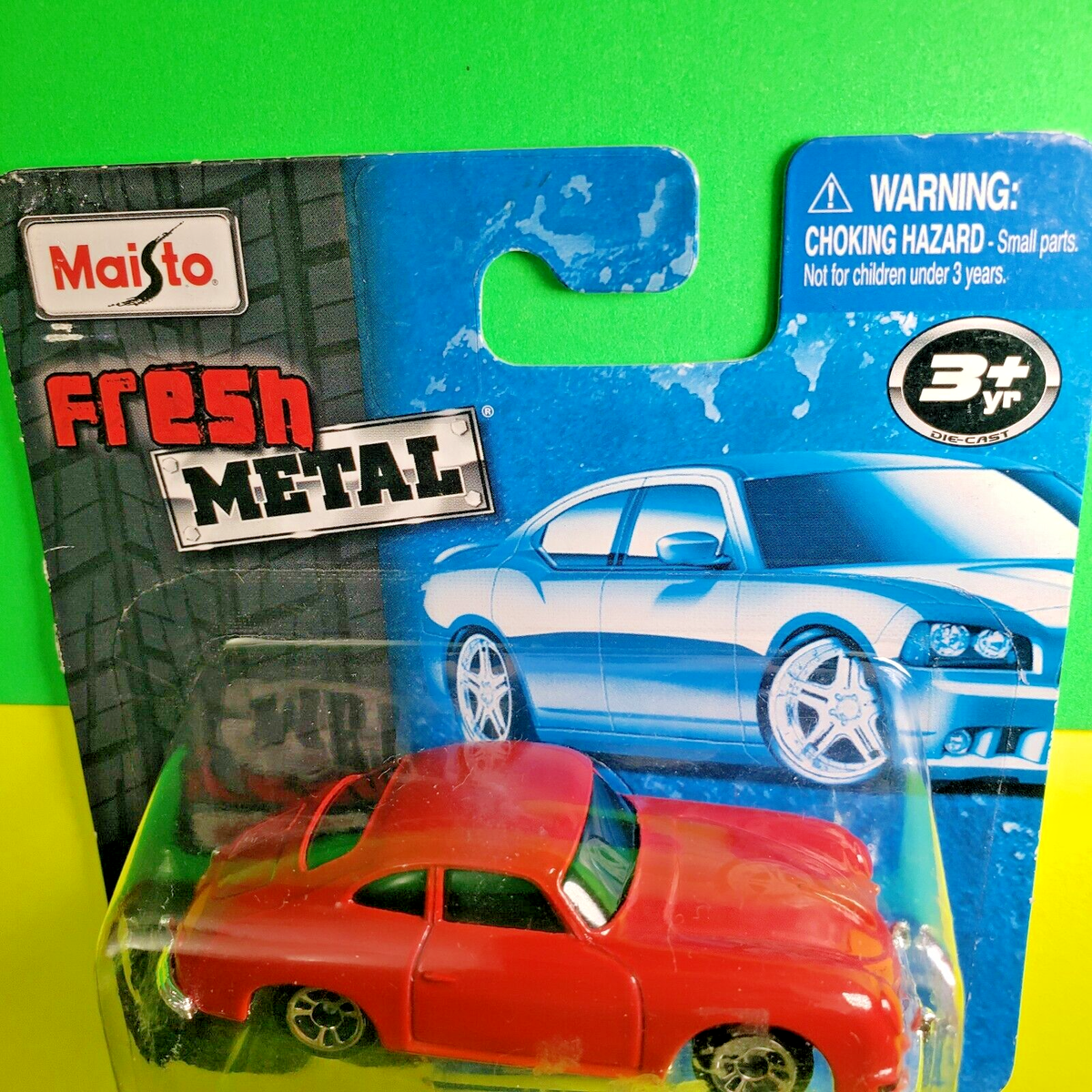 MAISTO FRESH METAL Series RED PORSCHE 356A 1:64 scale | eBay