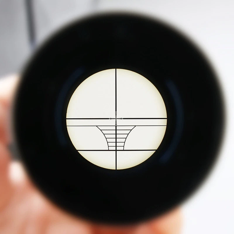 Hunting Rifle Scope 4X32 Compact Rangefinder Reticle Sight With Ring Mounts - Image 4 of 4