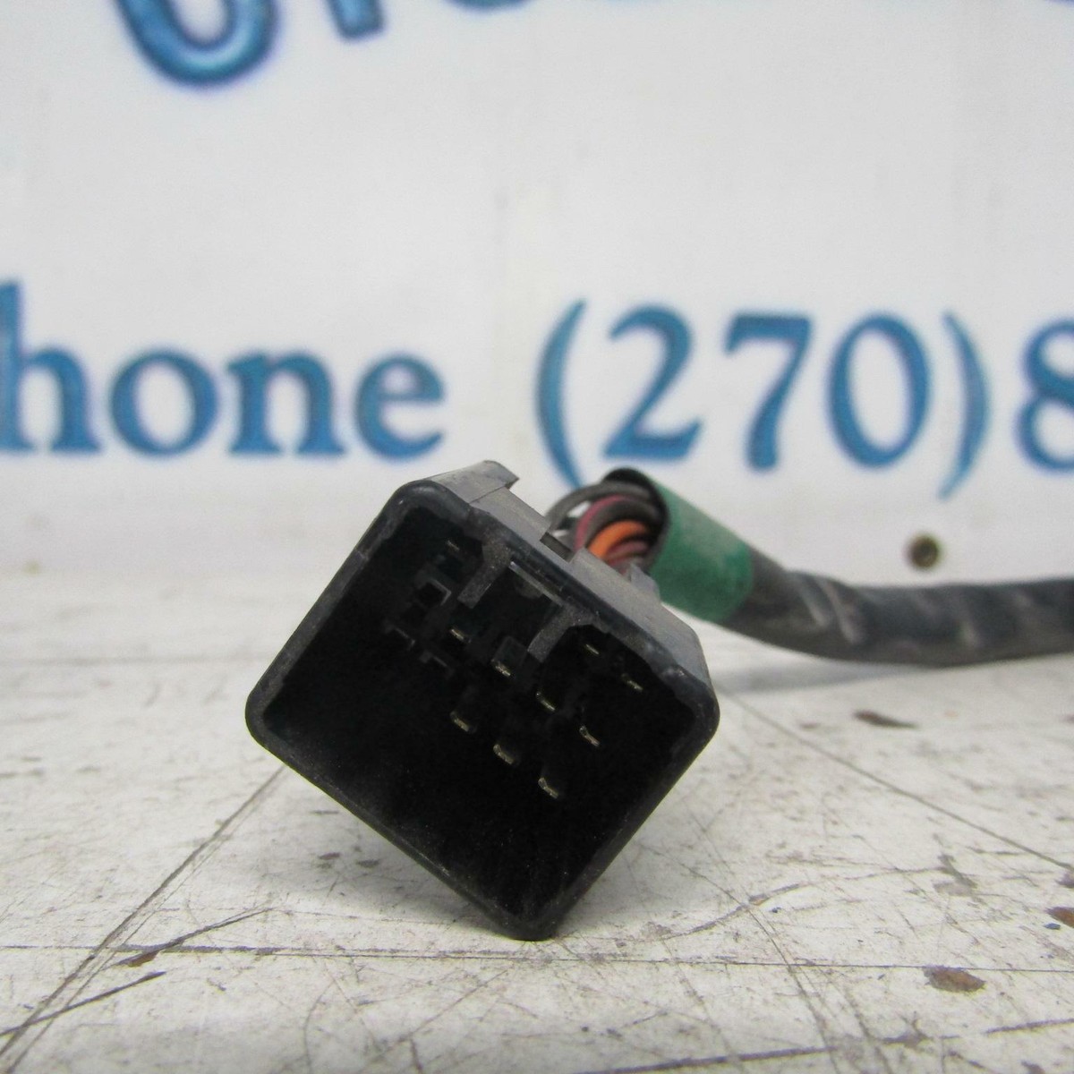 06-09 KAWASAKI NINJA ZX14 OEM LEFT FRONT TURN SIGNAL SWITCH