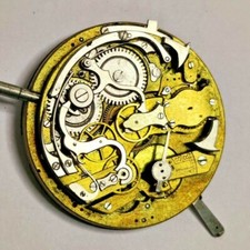 VINTAGE repeater POCKET WATCH movement incomplete 44.3mm