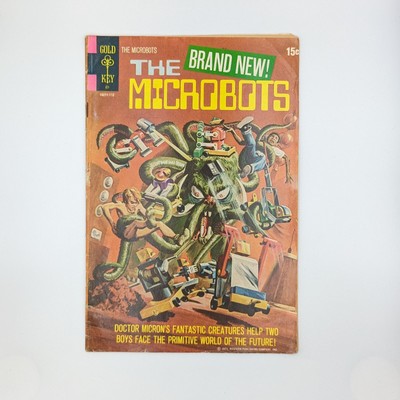 The Brand New Microbots #1 (Gold Key Comics, 1971) Lower Grade