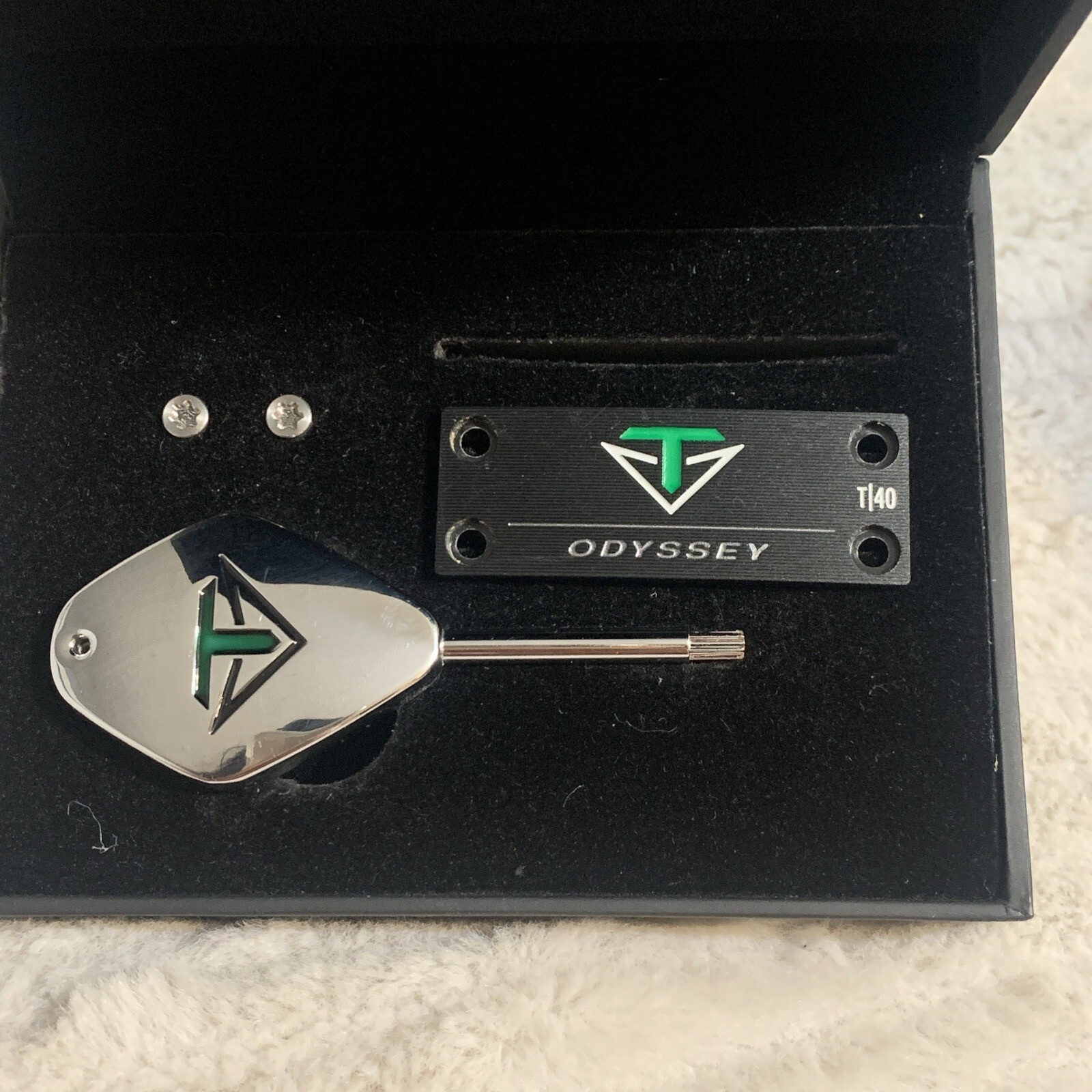 Odyssey Toulon Putter Weight Titanium 40g with box and wrench eBay