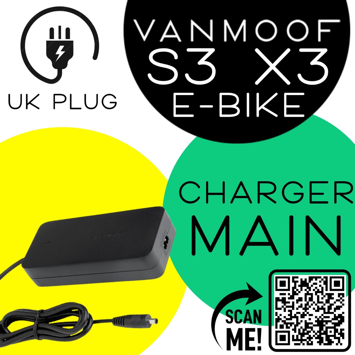 E Bike Vanmoof Sx3 VanMoof Electrified S3 X3 バンムーフ充電器