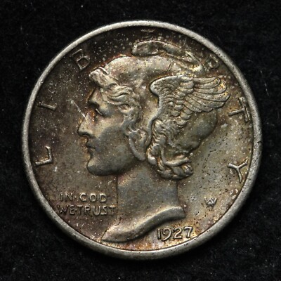 1927-S Mercury Silver Dime BU *UNCIRCULATED* MS E212 AICLF | eBay
