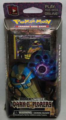 POKEMON BLACK WHITE DARK EXPLORERS RAIDERS (COFAGRIGUS) THEME DECK SEALED/NEW | eBay POKEMON BLACK WHITE DARK EXPLORERS RAIDERS (COFAGRIGUS) THEME DECK SEALED/NEW | eBay