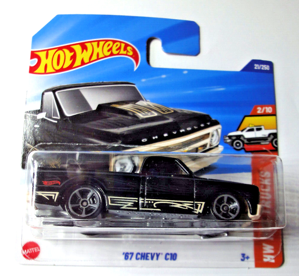 Hot Wheels '67 CHEVY C10 / HW HOT TRUCKS 2/10 / Lote A De 2025 (mattel) 1 64 I.605544981 Hot Wheels '67 CHEVY C10 / HW HOT TRUCKS 2/10 / Lote A De 2025 (mattel) 1 64 I.605544981