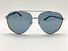   Foster Grant Metalowe oprawione okulary przeciwsłoneczne Aviator AVC 23 365 SIL SILVER