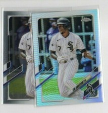 TIM ANDERSON CHICAGO WHITE SOX REFRACTOR 2X LOT 2021 TOPPS CHROME 