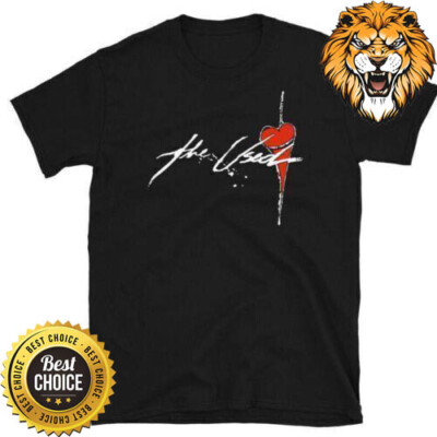 THE USED In Love & Death Heart Post-Hardcore Emo Band Shirt S-3XL Q5751