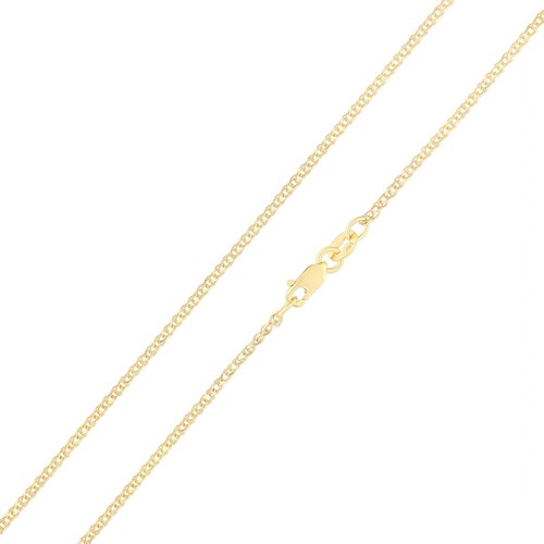 1.5mm Flat Open Wheat Chain Necklace | eBay