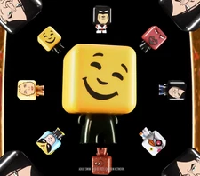 ( 10 ) Adult Swim 2021 Carl’s Jr. Collectible Figurines - Unopened