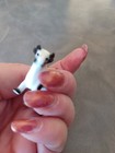 Vintage Bug House miniature steer cow black & white — photo 6