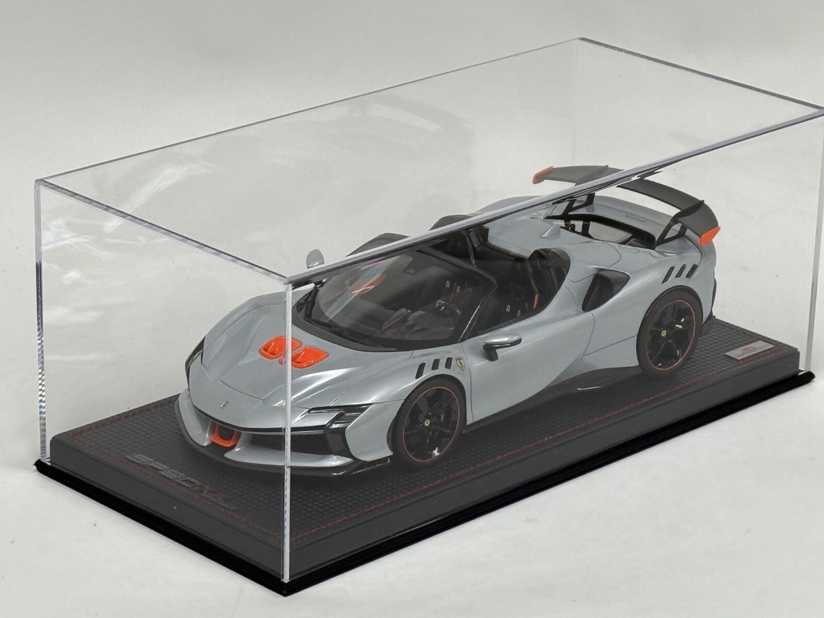 1/18 MR Collection Ferrari SF90 XX Spider Bianco 