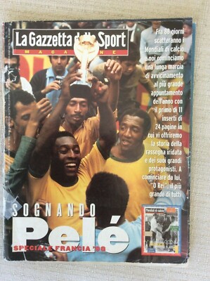 Riviste Mondiali Calcio 1998 – Présentation Spéciale Pelé Mexique 1970