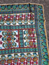 Foulard scarf carré vintage silk soie 