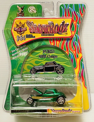 Show Rodz Series 1933 Ford Coupe Hot Rod 1:64 scale diecast Yat Ming New Sealed.