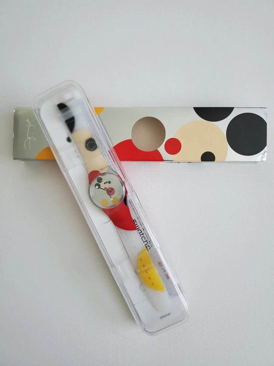 SWATCH×DAMIEN HIRSTミラースポットミッキー SUOZ290S MIRROR SPOT MICKEY - SUOZ290S - Swatch® Official Store