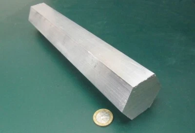 6061 Aluminum Hex Rod 2.0" Hex x 1 Ft Length - Image 1 of 4