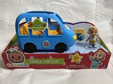Cocomelon Family Fun Car  Figure Plays Are We There Yet Song