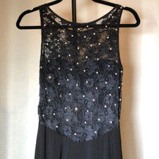 X By Xscape Black Gown Size 4. Simply Classy and comfortable.