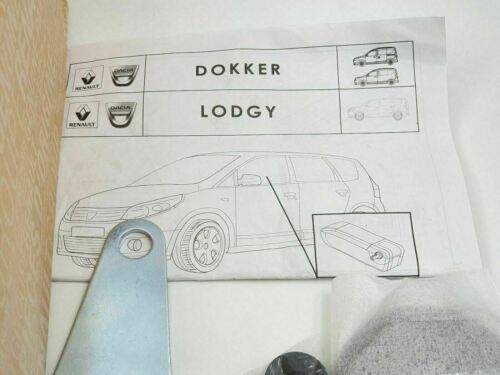 FRONT ARMREST ON ORIGINAL SEAT DACIA LODGY DOKKER (2012-2021) 8201661080 - Picture 3 of 8