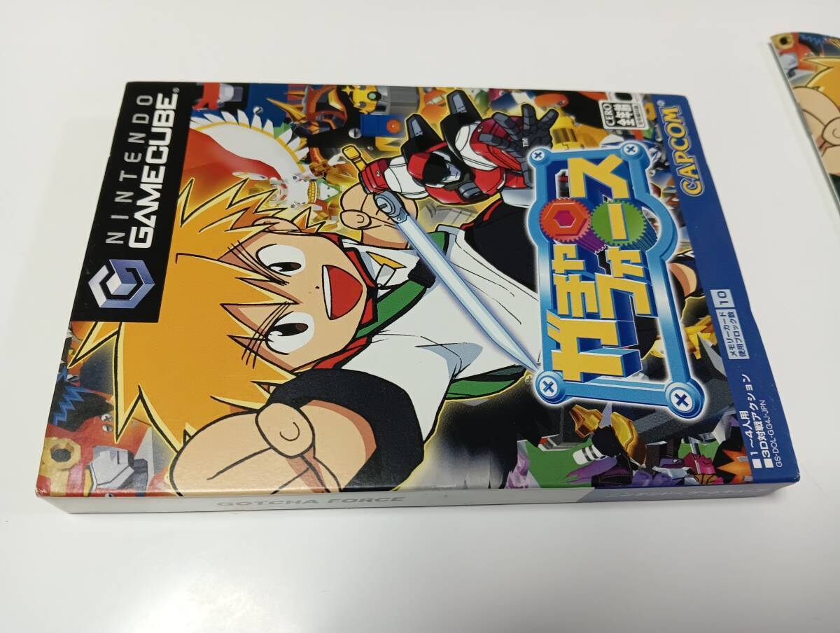 GameCube Gacha Force with Box CAPCOM 3D battle action GC GameCube Gacha Force with Box CAPCOM 3D battle action GC