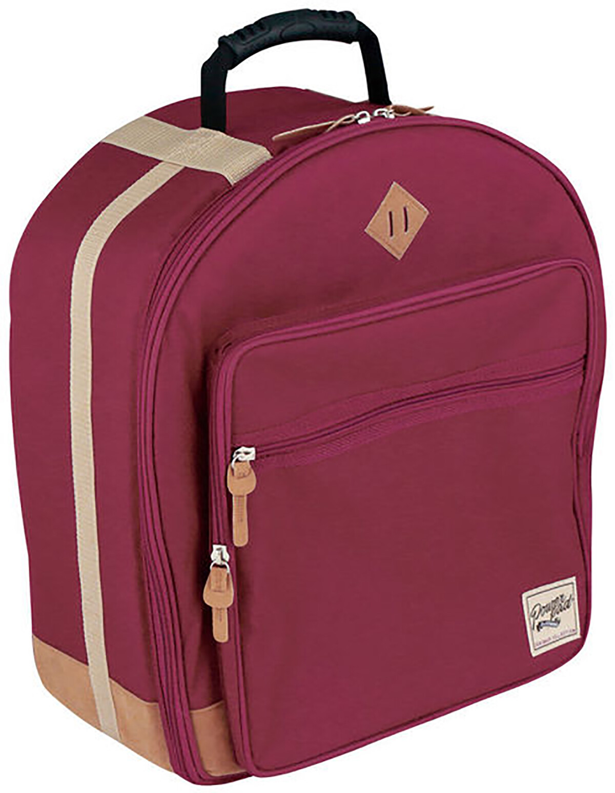 Tama 14"" Powerpad Designer Snare Drum Case Bag, Wine Red TSDB1465WR