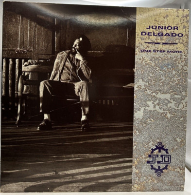JUNIOR DELGADO ''One Step More'' LP  1988 Mango    MLPS 9819 Reggae