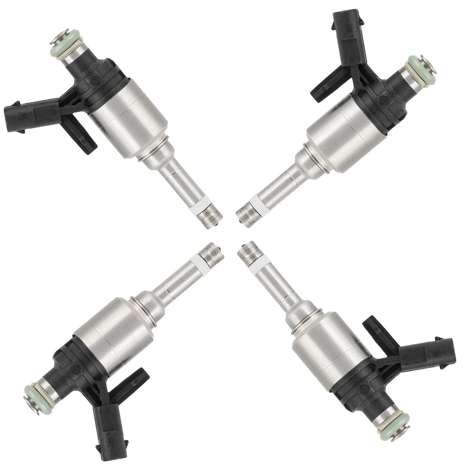 Set of (4) Fuel Injector 06A906036J For 2014 2015 2016 Volkswagen Passat 1.8L - Image 3 of 4