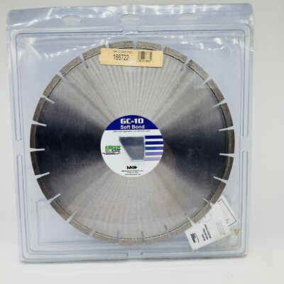 MK Diamond 166722 GC-10 Diamond Blade, 13-3/8'' x .125'' x Tri New S29 Fast Shippi