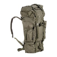Neu Brandit Rucksack Nylon 65 L Oliv FüR Camping Outdoor Survival Bushcrafting