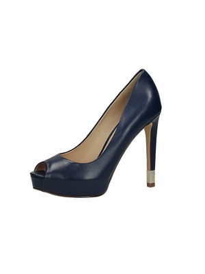 GUESS DECOLLETE TACCO alto e plateau sling back pelle open toe HUE EUR  65,00 - PicClick IT