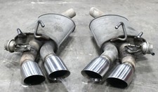 2012-2015 Camaro Ss Zl1 1le Npp Bi Mode Dual Exhaust Quad Tip Mufflers Used Gm