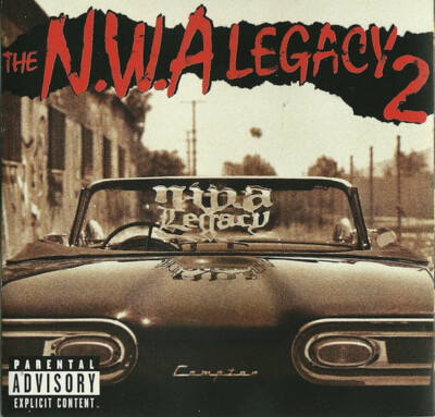 Compilation - The N.W.A. Legacy 2 - Ice Cube Snoop Dogg Eazy-E CD NEW