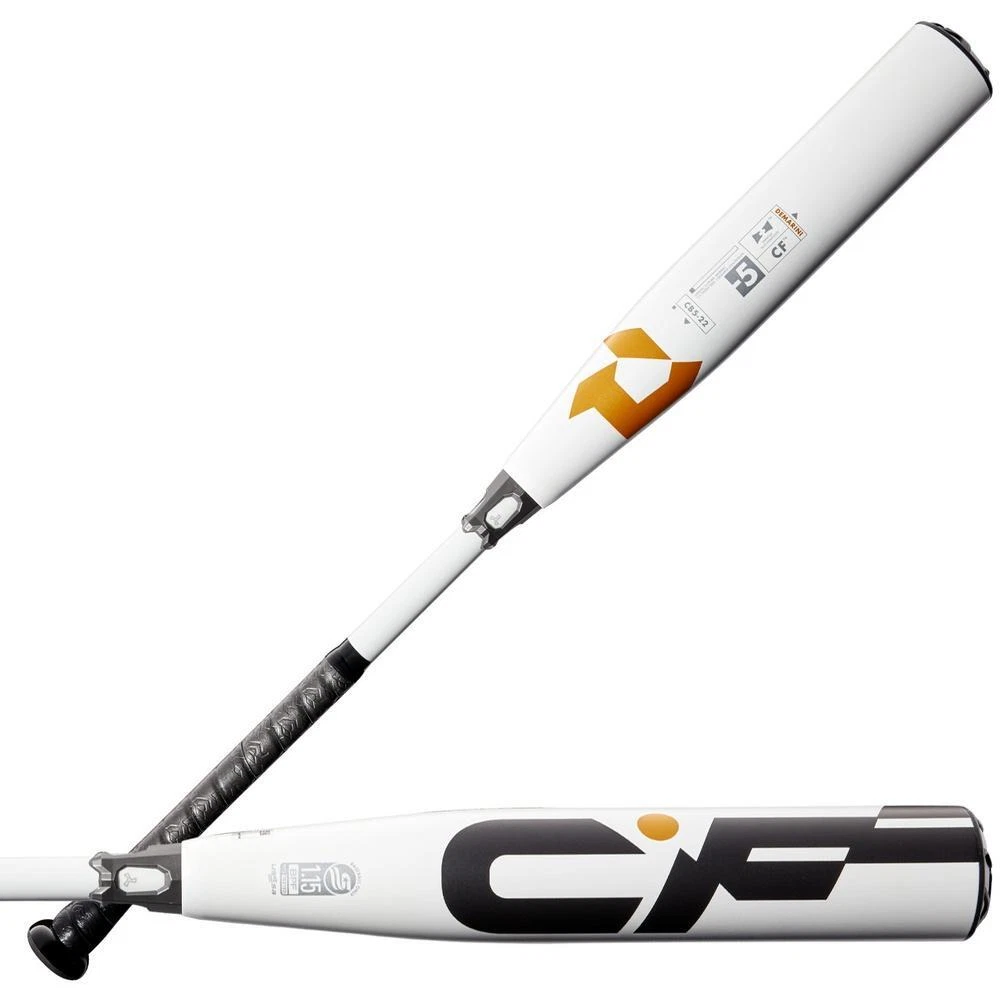 Batte De Baseball DeMarini CF Zen Youth USSSA - 30 Pouces / 20 Oz - Orange/Vert - Occasion