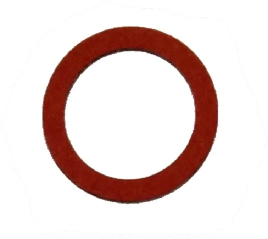 Herco Red Fibre (Fiber) Gasket Seal 1/2" x 11/16" x .032" (10 pcs)