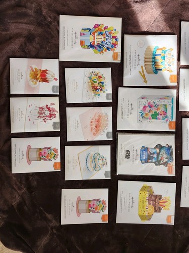 Hallmark Pop-up Cards (Lot Of 16) - Picture 2 of 4