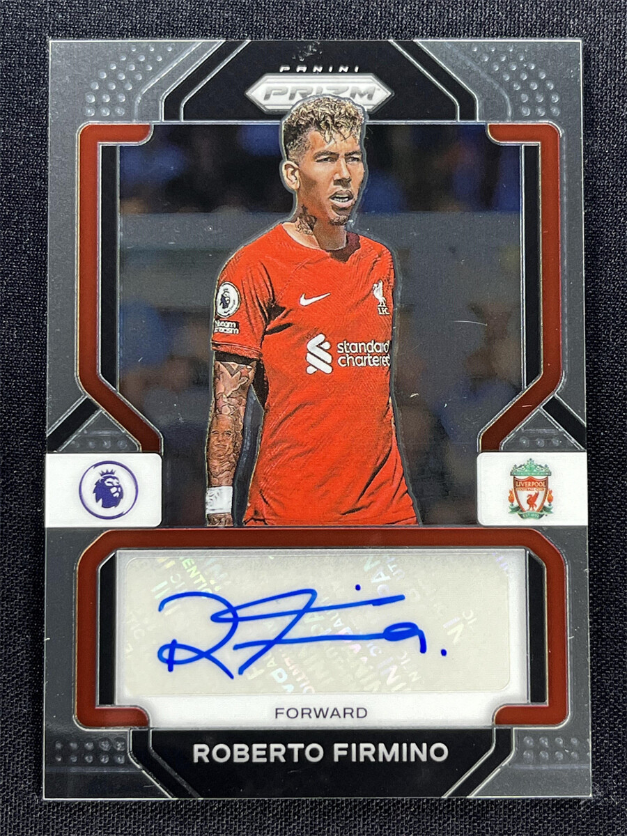 Roberto Firmino 2022 Prizm Premier League #S-RF Signatures Price