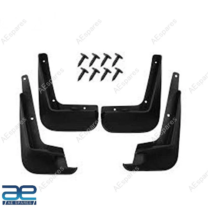 PVC Mud Flap Set of 4 For Maruti Suzuki Wagon R Type III 2010-2018 view 4